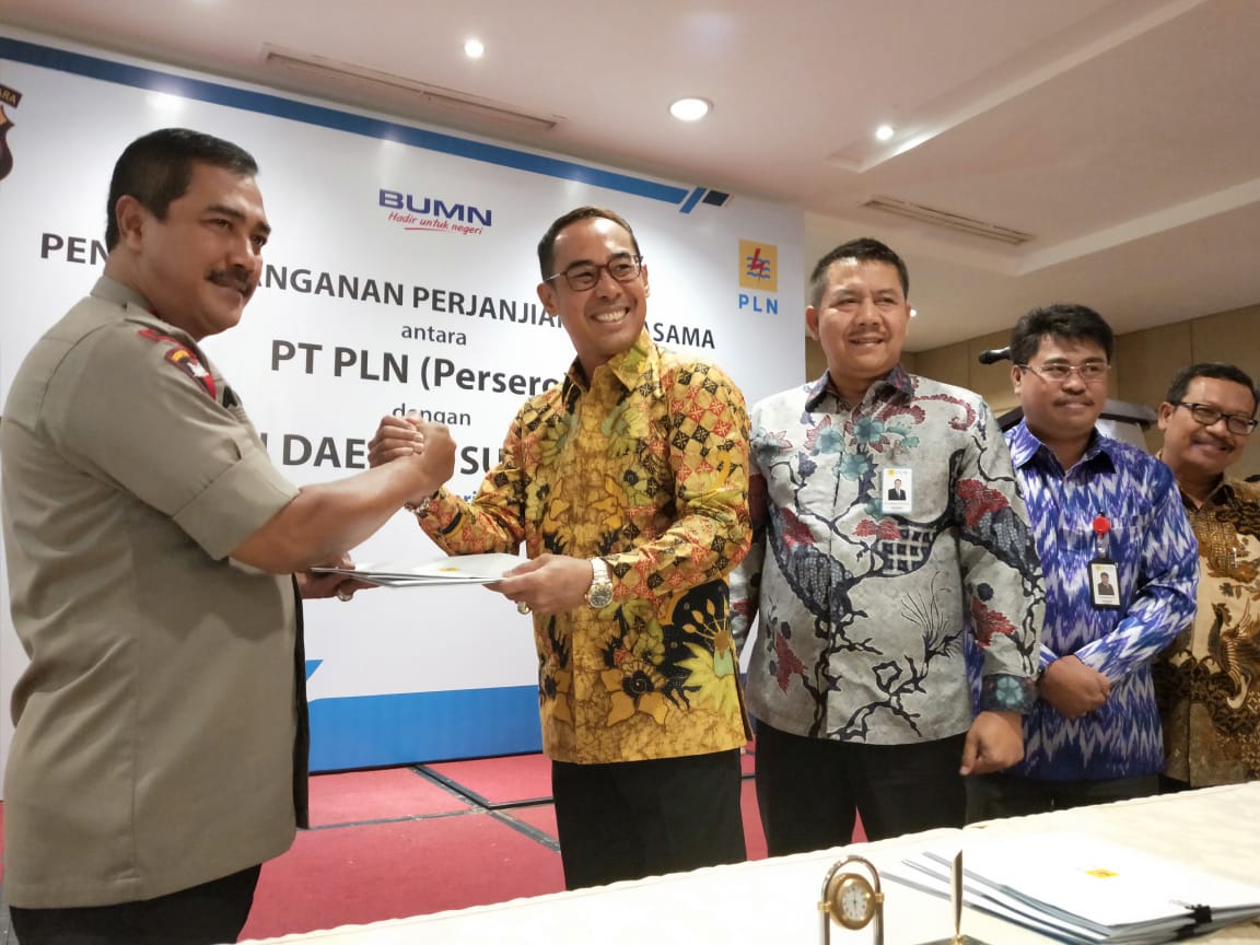 Amankan Aset Kelistrikan, PT PLN Regional Sumut Sinergi dengan Poldasu